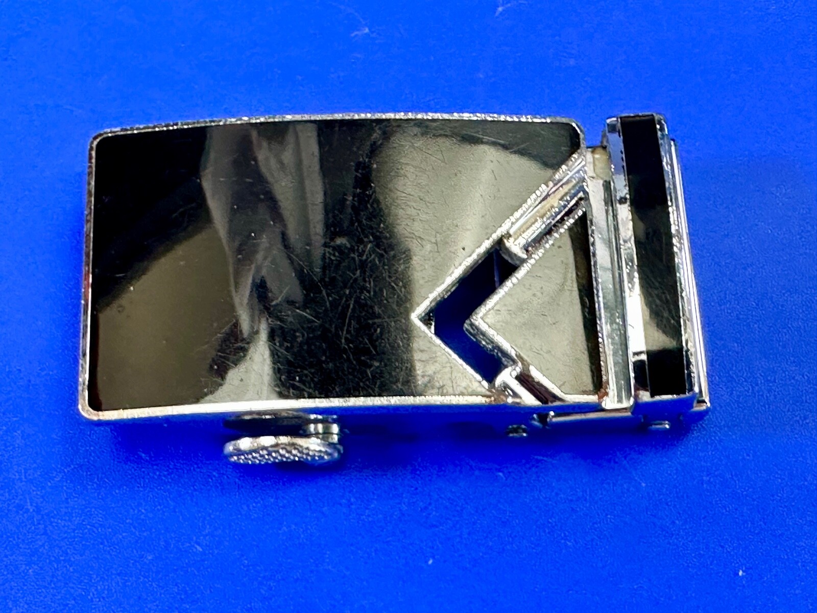 Retro Black Slide Ratchet Belt Replacement Belt Buckle