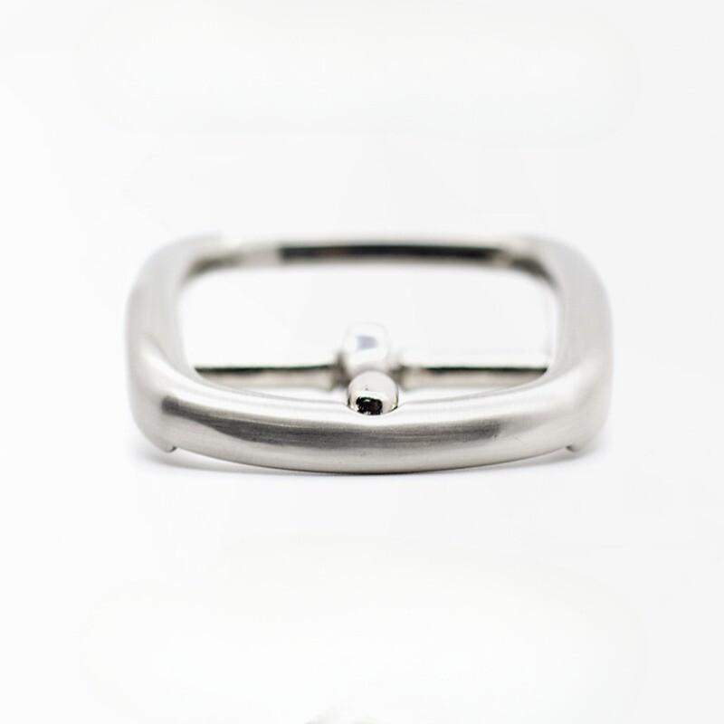 1X 30mm Belt Buckle Single Prong Rectangle Replacement Tongue Pin Buckle for Men