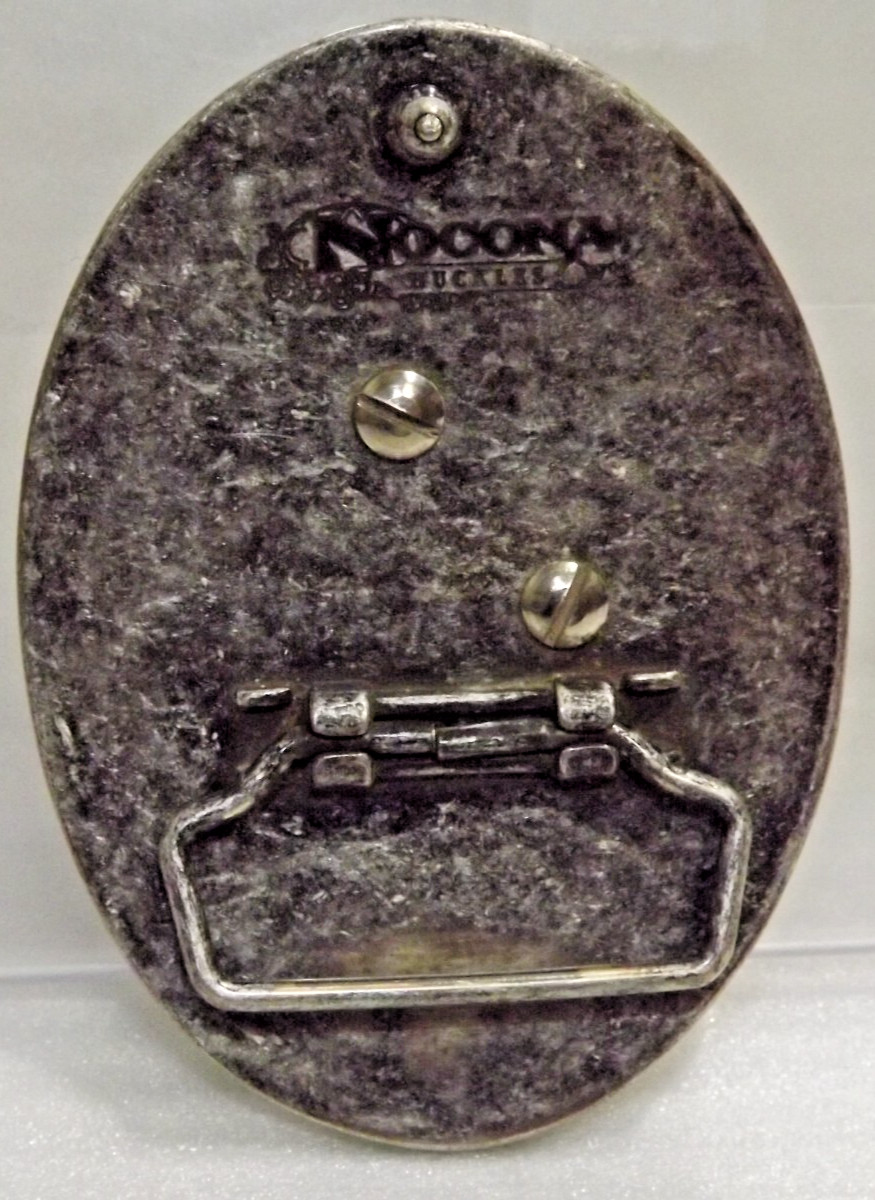 Nocona Mossy Oak/Deer Skull Belt Buckle Fits Belt Size 1.5&Prime; Sz 3.6&Prime;in X 2.5&Prime;in