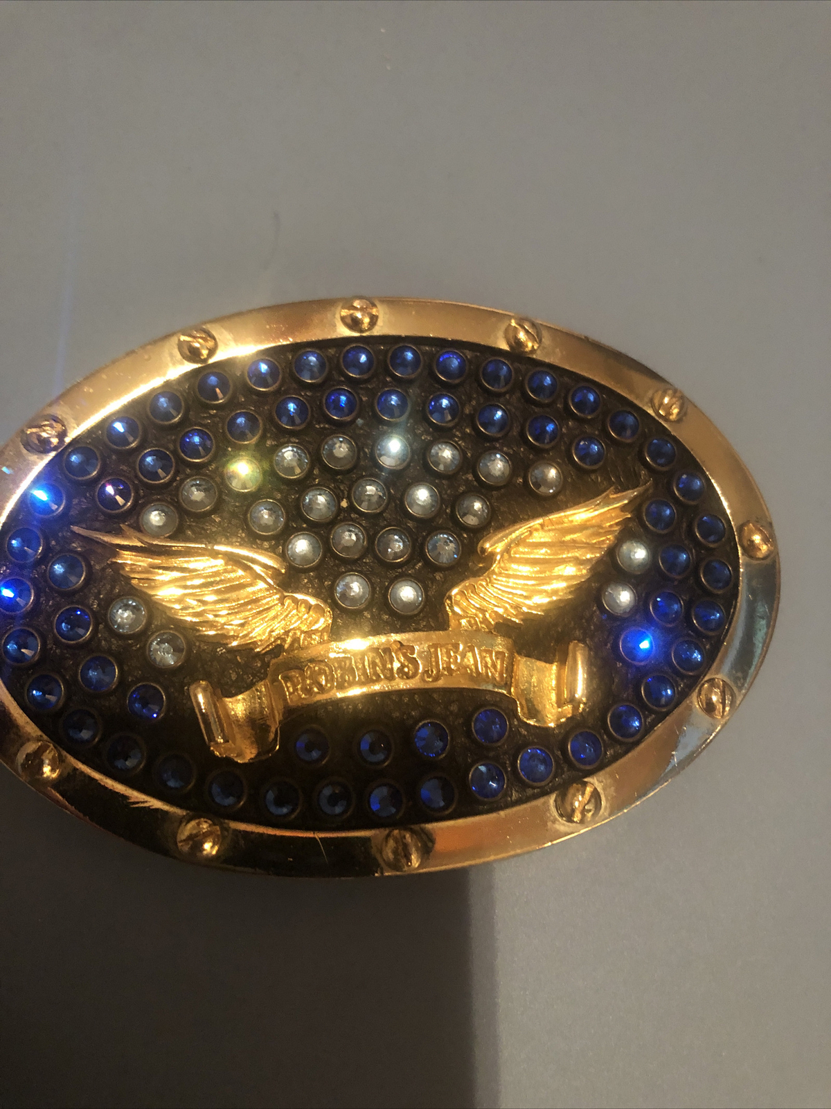 Robins jeans belt buckle