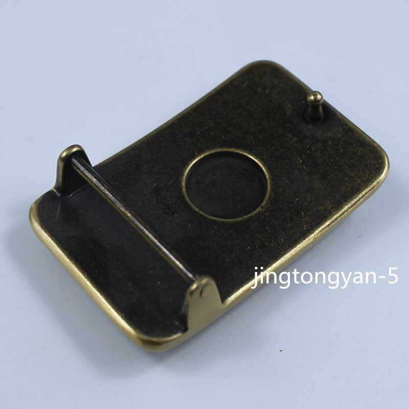 Brass « Dragon Head » Belt Buckle Man&rsquo;s Pin Belt Buckles Fits For 40mm Wide Belt