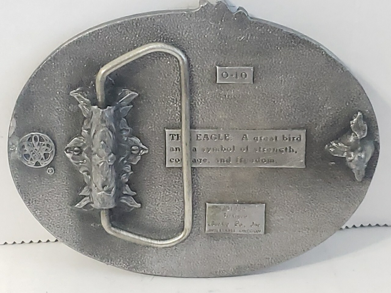1982 Siskiyou Belt Buckle: The Eagle O-10