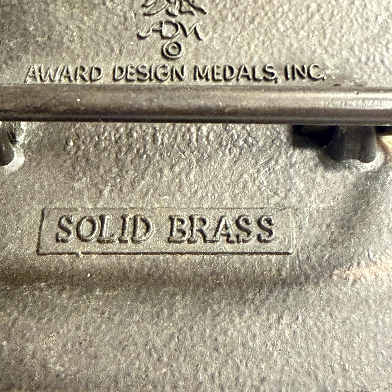 Vintage Award Design Medals Belt Buckle Mens Brass End of the Trail Fraser 70s