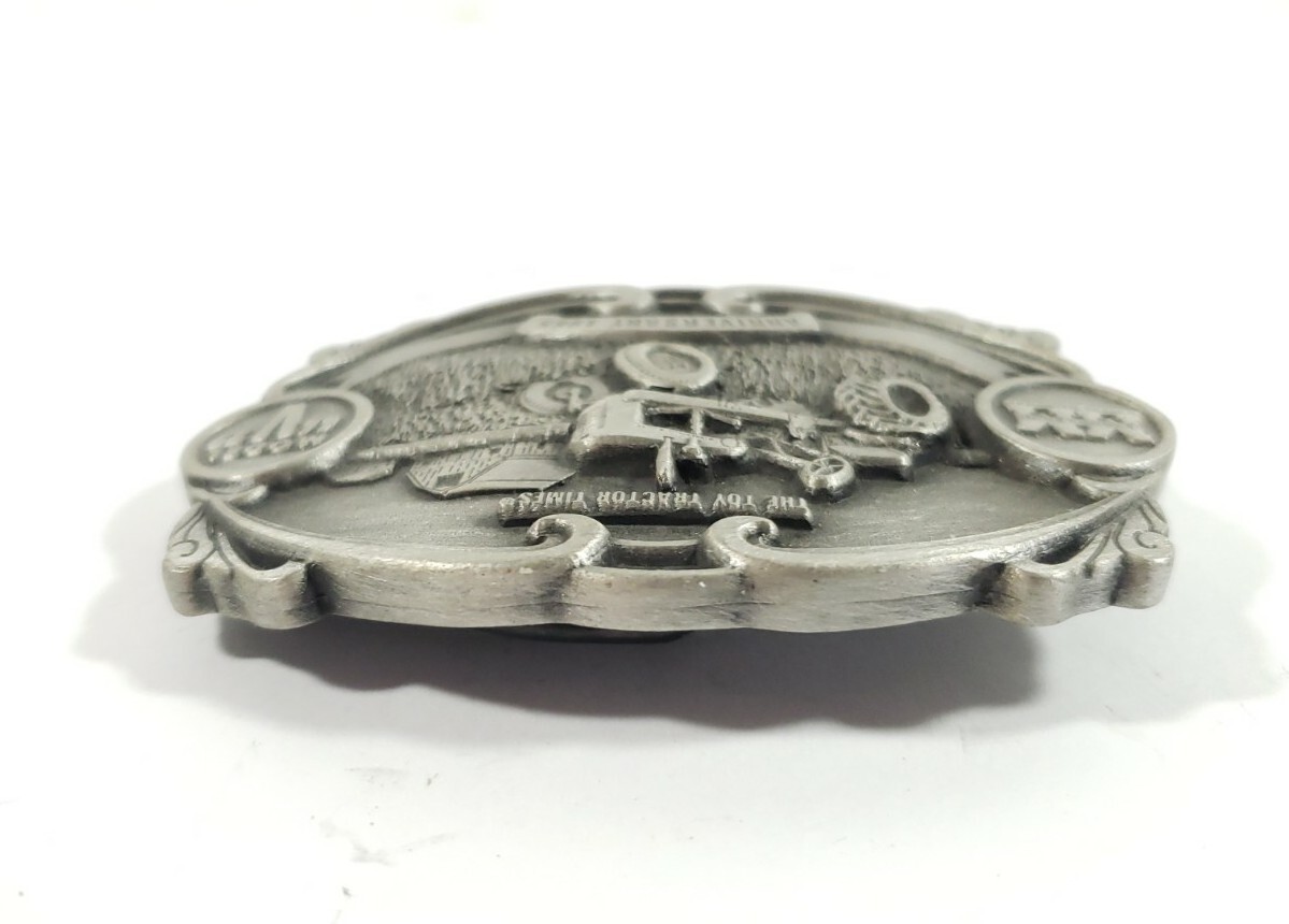 Toy Tractor Times Minneapolis Moline Model V 1988 Limited Edition Belt Buckle