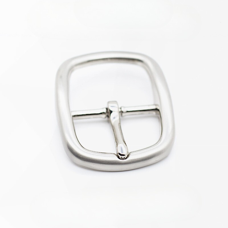 1X 30mm Belt Buckle Single Prong Rectangle Replacement Tongue Pin Buckle for Men