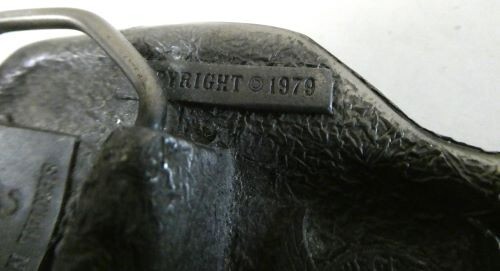 The Great American Buckle Co. 1979 Limited Edition Corvette Buckle #266 Brass