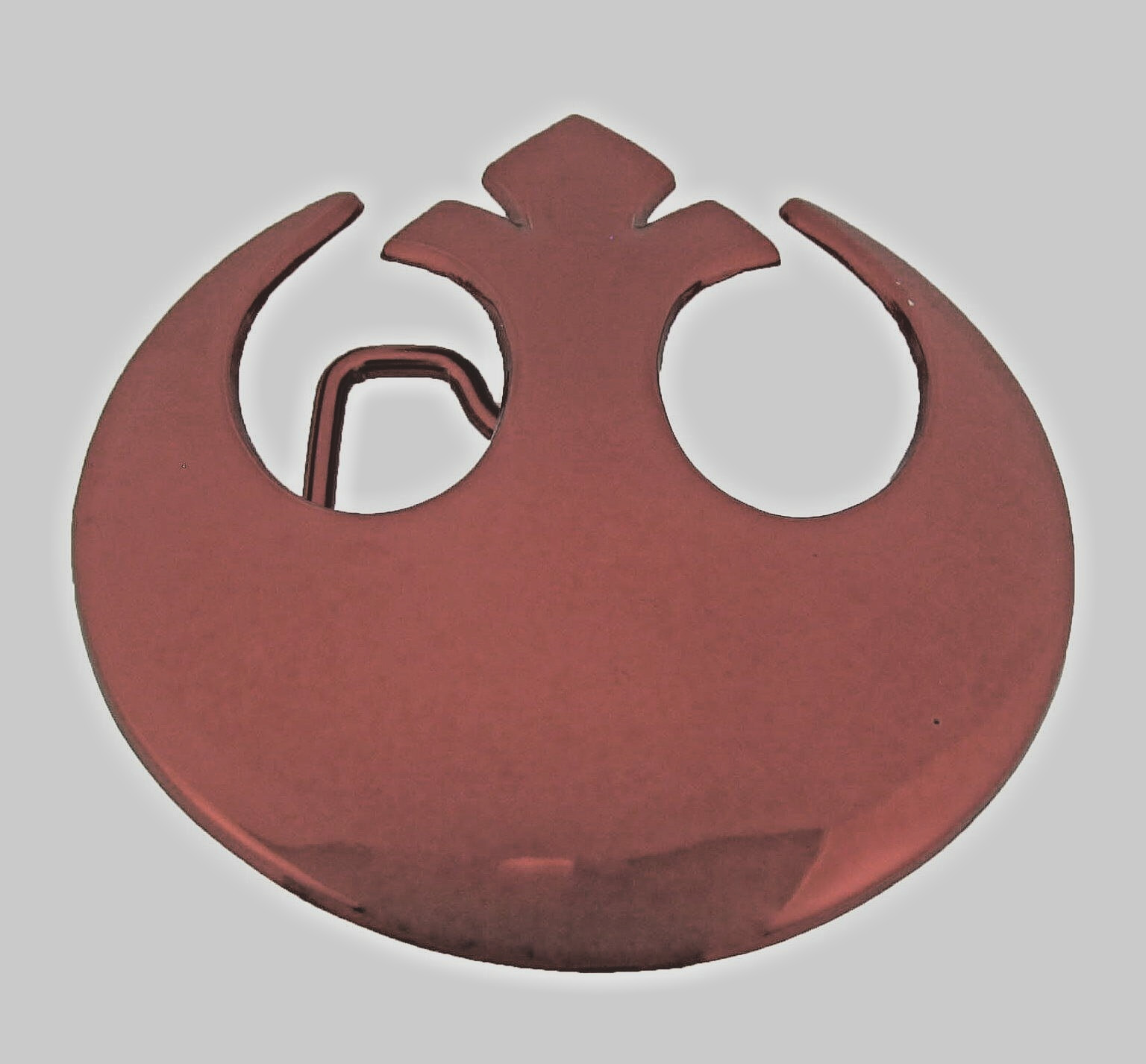Star Wars Belt Buckle Men Vintage Red Metal Rock Rebel Halloween Costume Cosplay