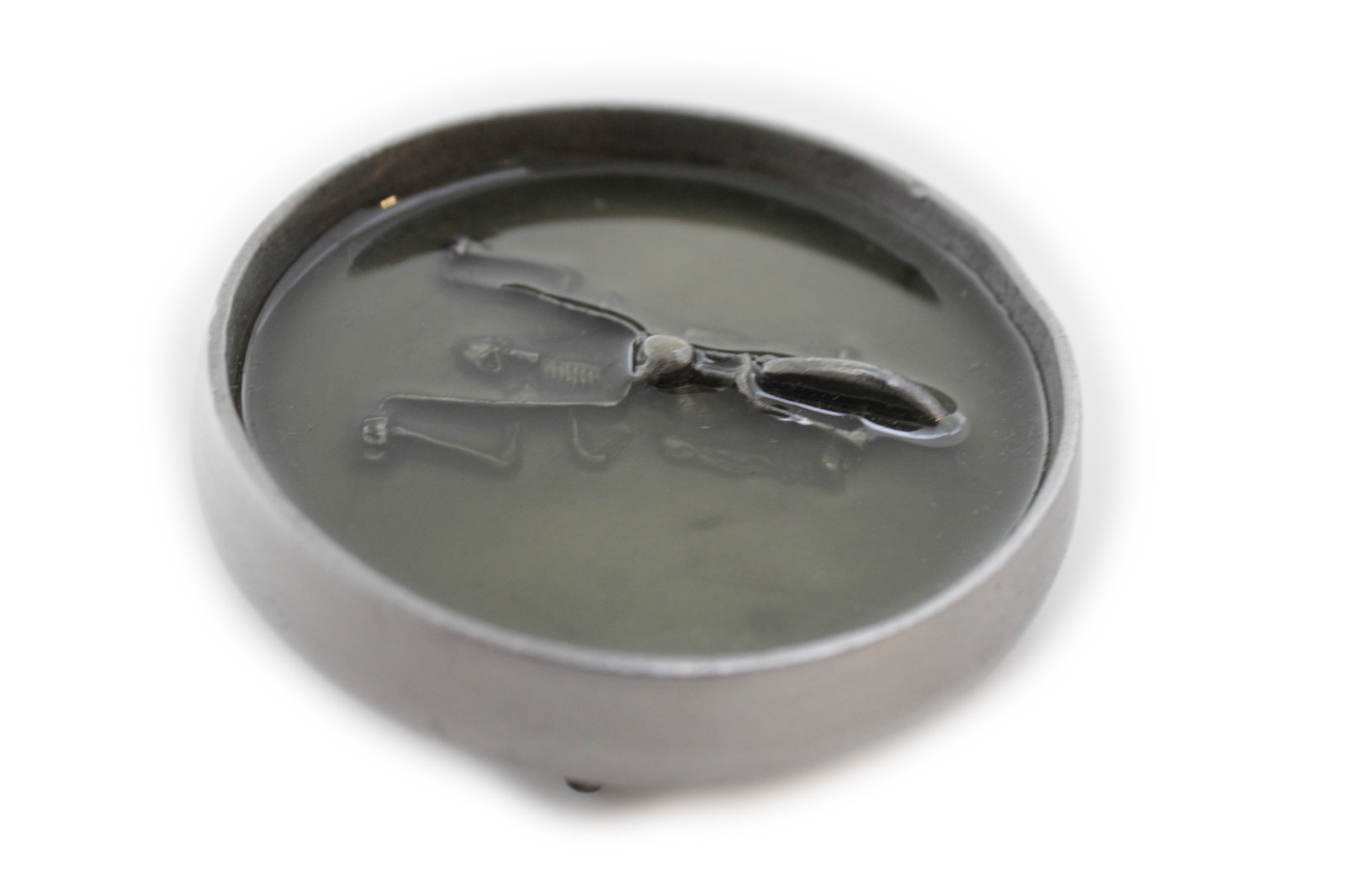 NEW Men Belt Buckle Silver Metal Heavy Grey Skeleton Skull Motorcycle Biker Bone