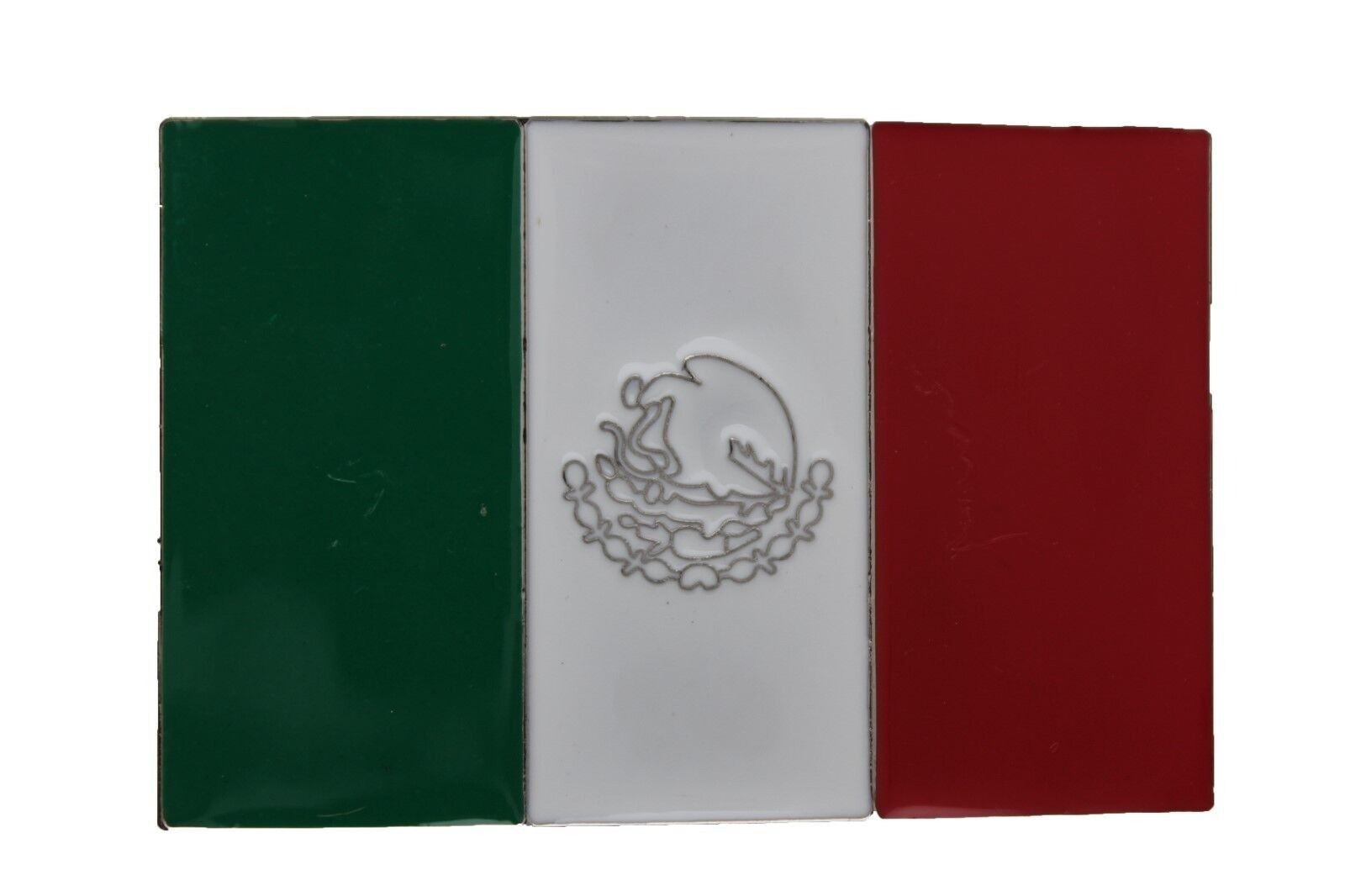 Mexico Flag Belt Buckle Mexican National Day May 5th Gift Soccer Team Square