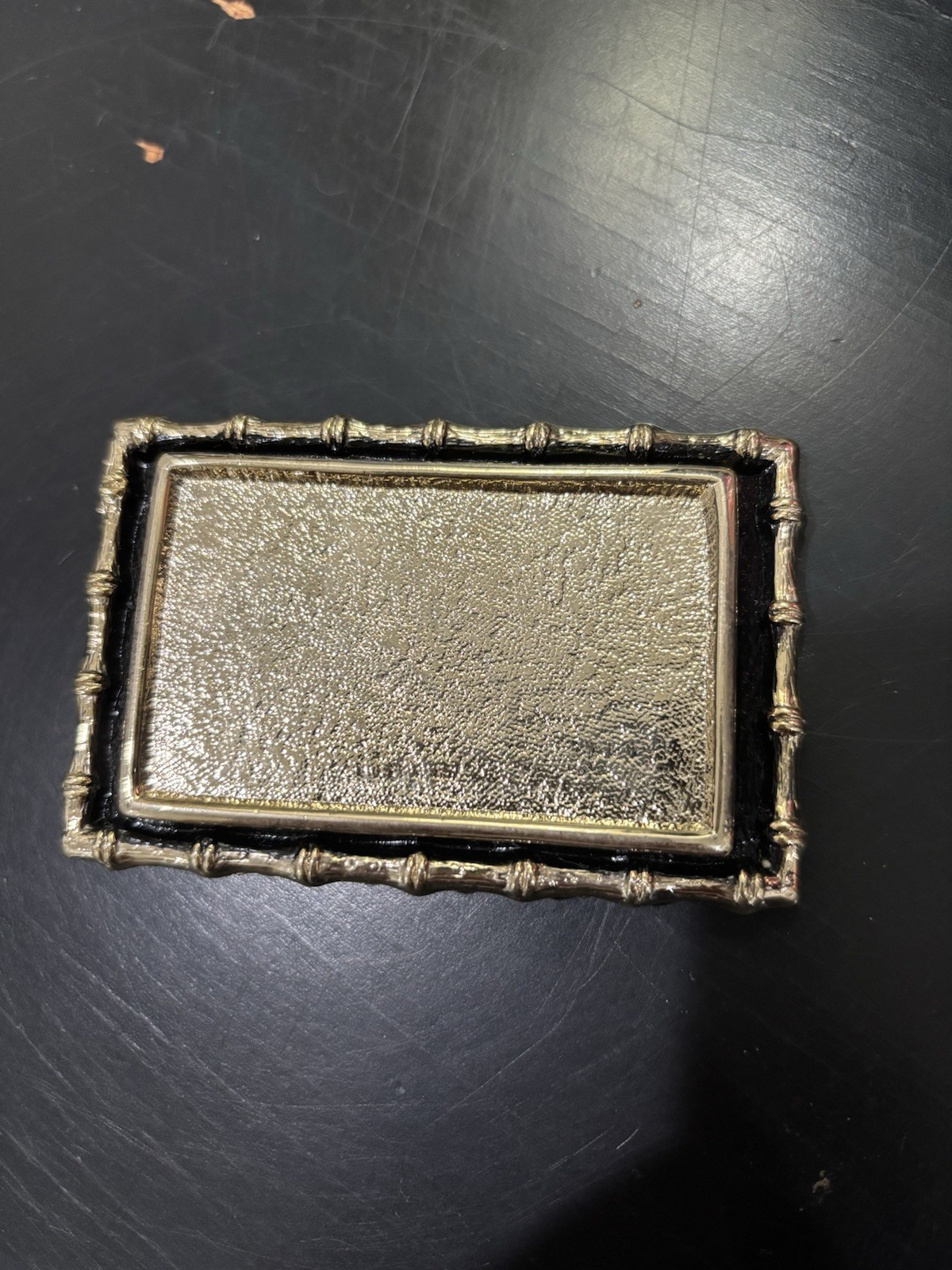 Belt Buckle with Decorative Insert
