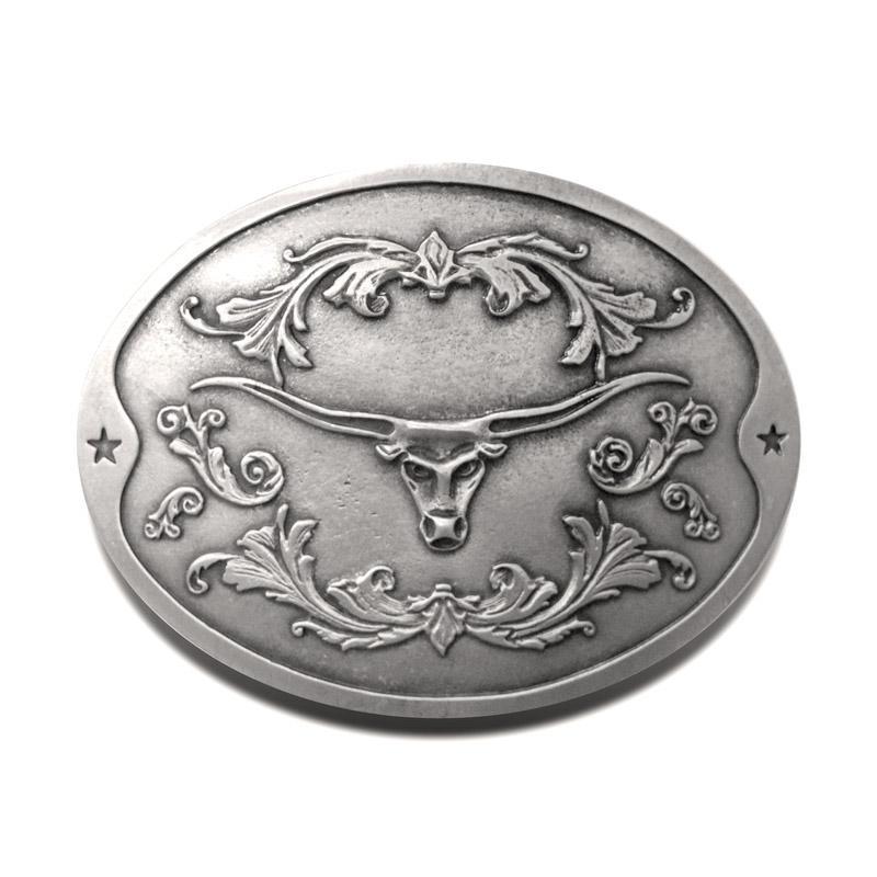 TEXAS LONGHORN ANIMAL BEVERAGE BEER CAN HOLDER BELT BUCKLE BUCKLES