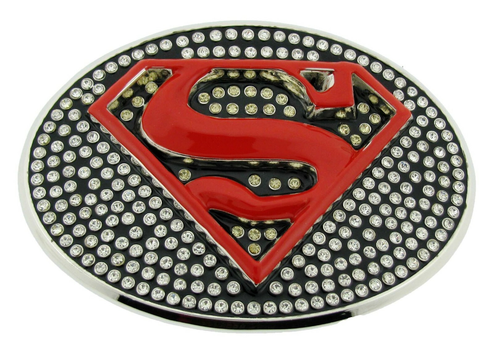 Superman Belt Buckle Halloween Cosplay Party Costume Men Women Comics Original