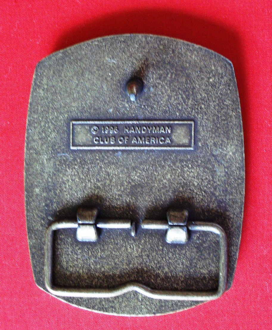1996 Vintage Handyman Club of America Life Member Buckle