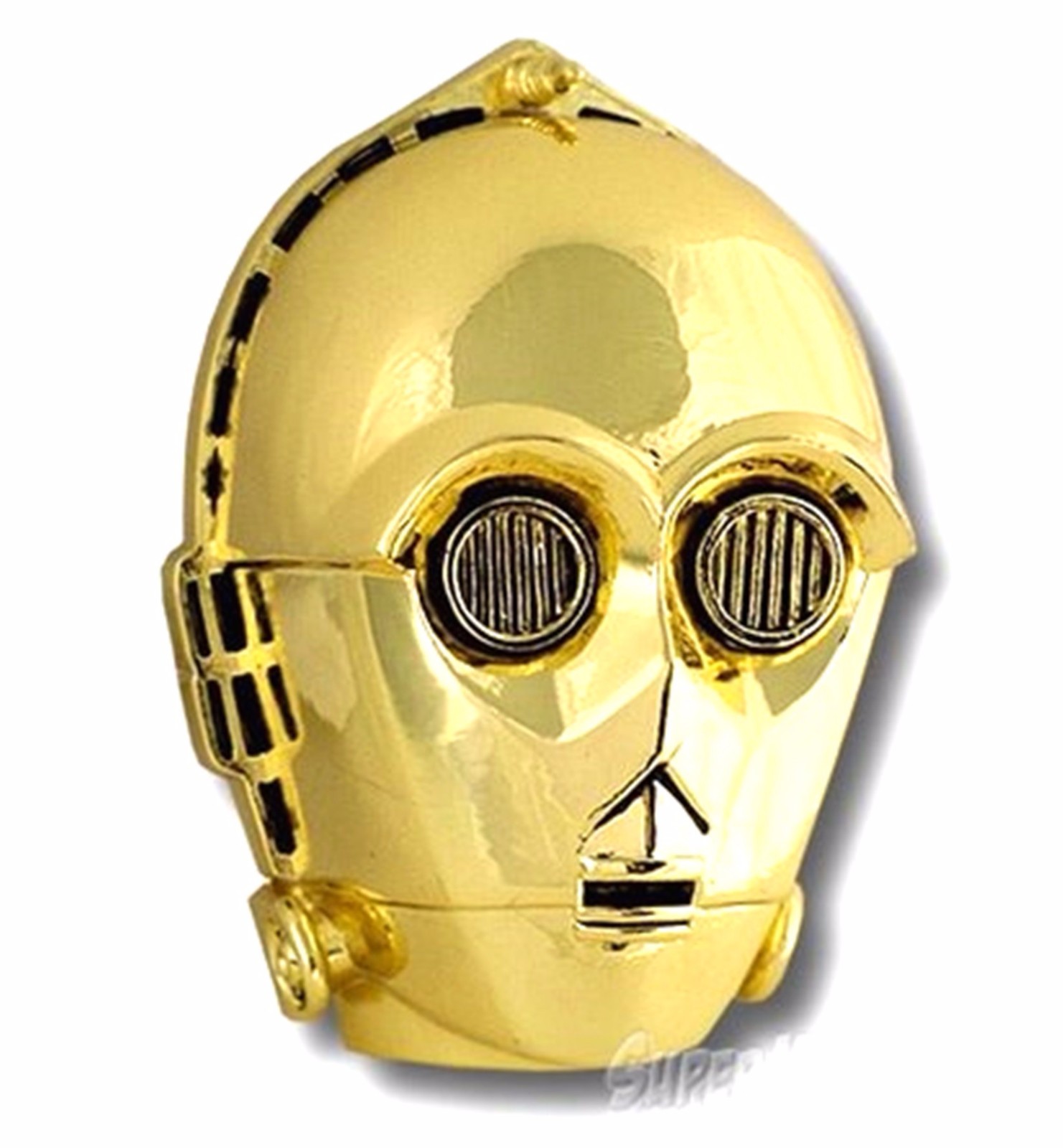 Star Wars Belt Buckle Movie Cosplay Halloween Costume Vintage Men Gold Metal