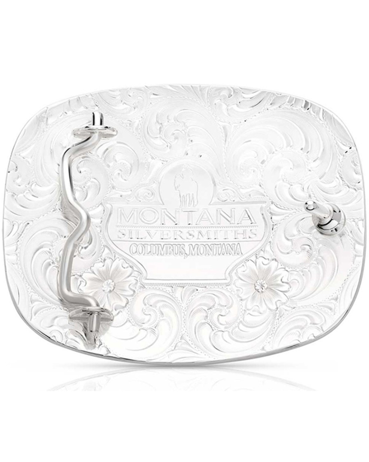 Montana Silversmiths Men's American Made Strength Belt Buckle – AM54910NF