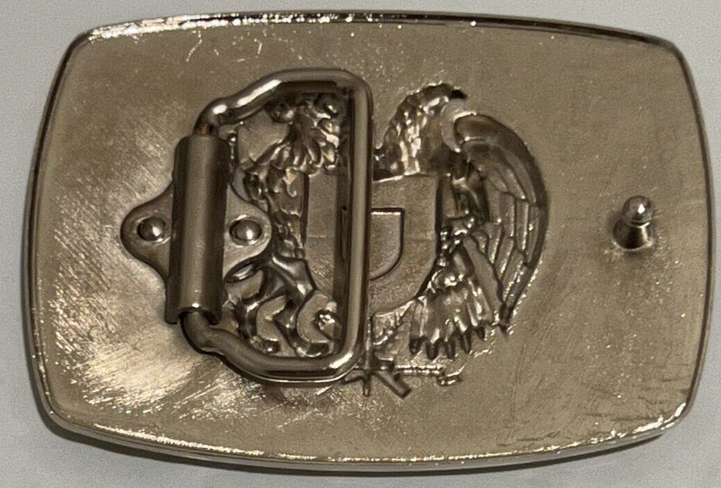 National Flag of Romania Belt Buckle Multi-Colored Western Cowboy Cowgirl