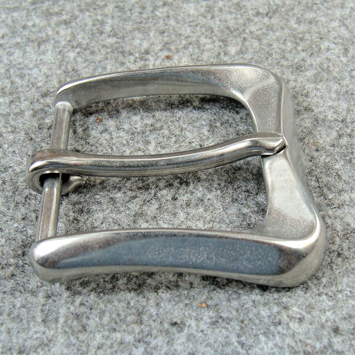 Stainless Steel Pin Belt Buckle Men&rsquo;s Belt Buckles For 1.5&Prime; Belt With Belt Loop
