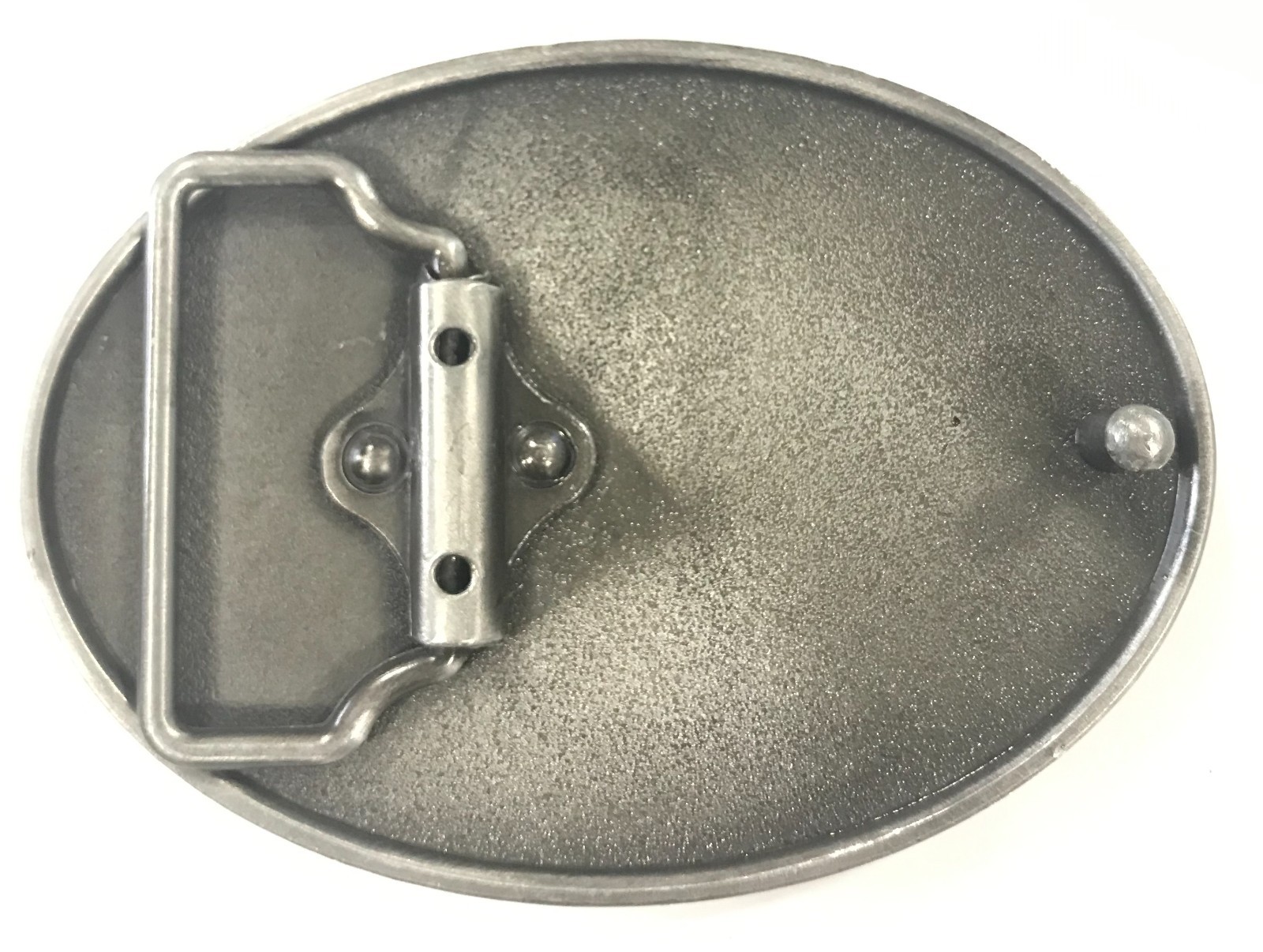 United States of America Bald Eagle Belt Buckle, Flag, USA, Antique Silver Tone