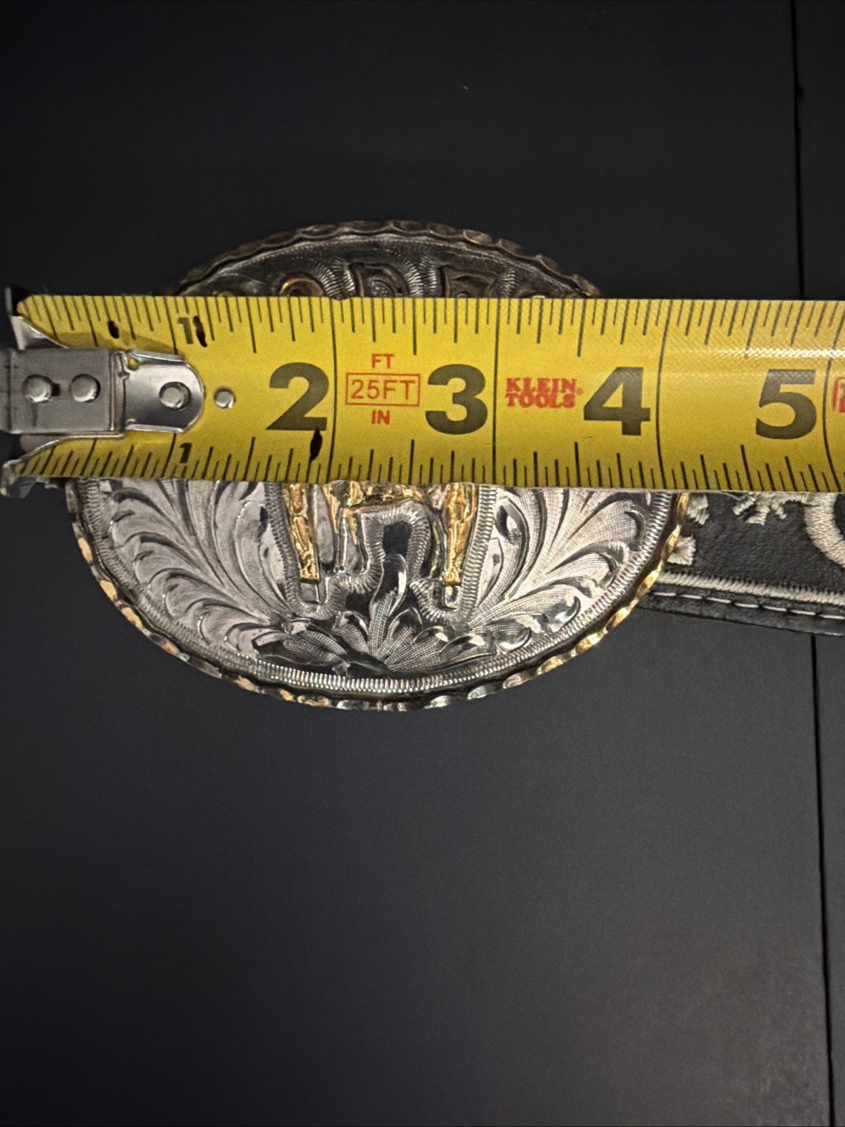 Vintage Artes Valenzuela AV Rodeo Horse Buckle & Charro Belt Mexico