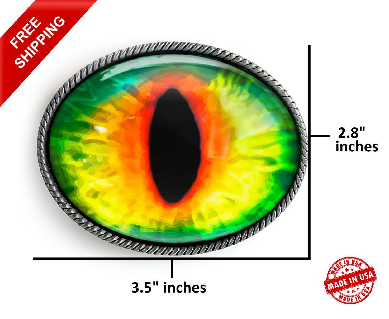 Cosplay Eyeball Belt Buckle – Taxidermy Halloween Handmade Buckle -34-E