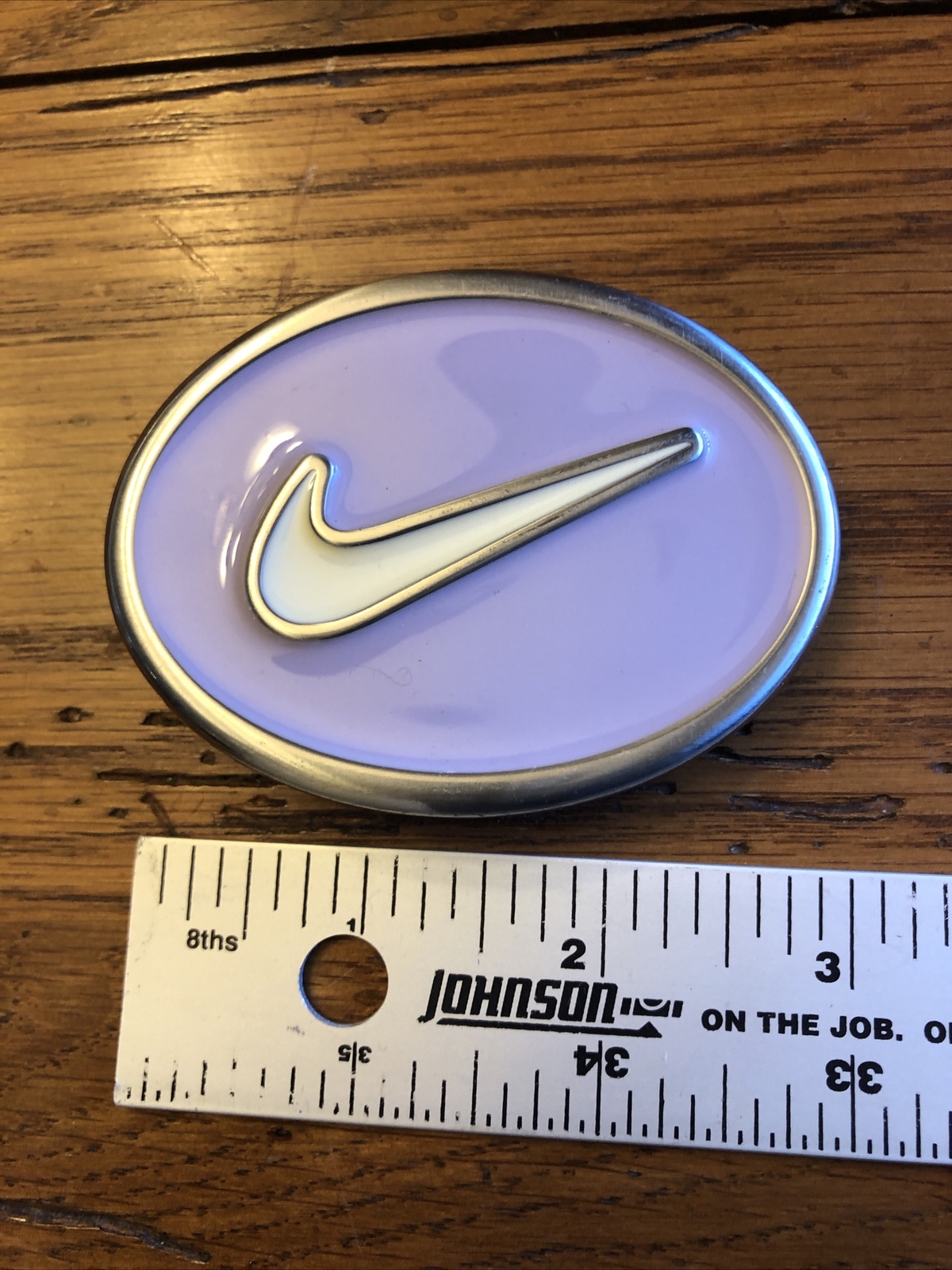 Nike Belt Buckle Swoosh Light Purple