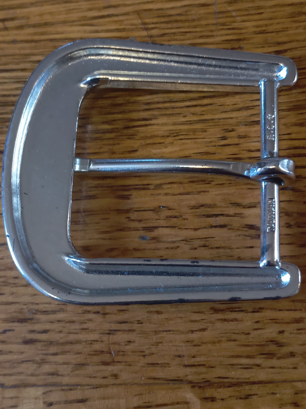 « Nocona Replacement Belt Buckle Silver Tone Rope Edge ».