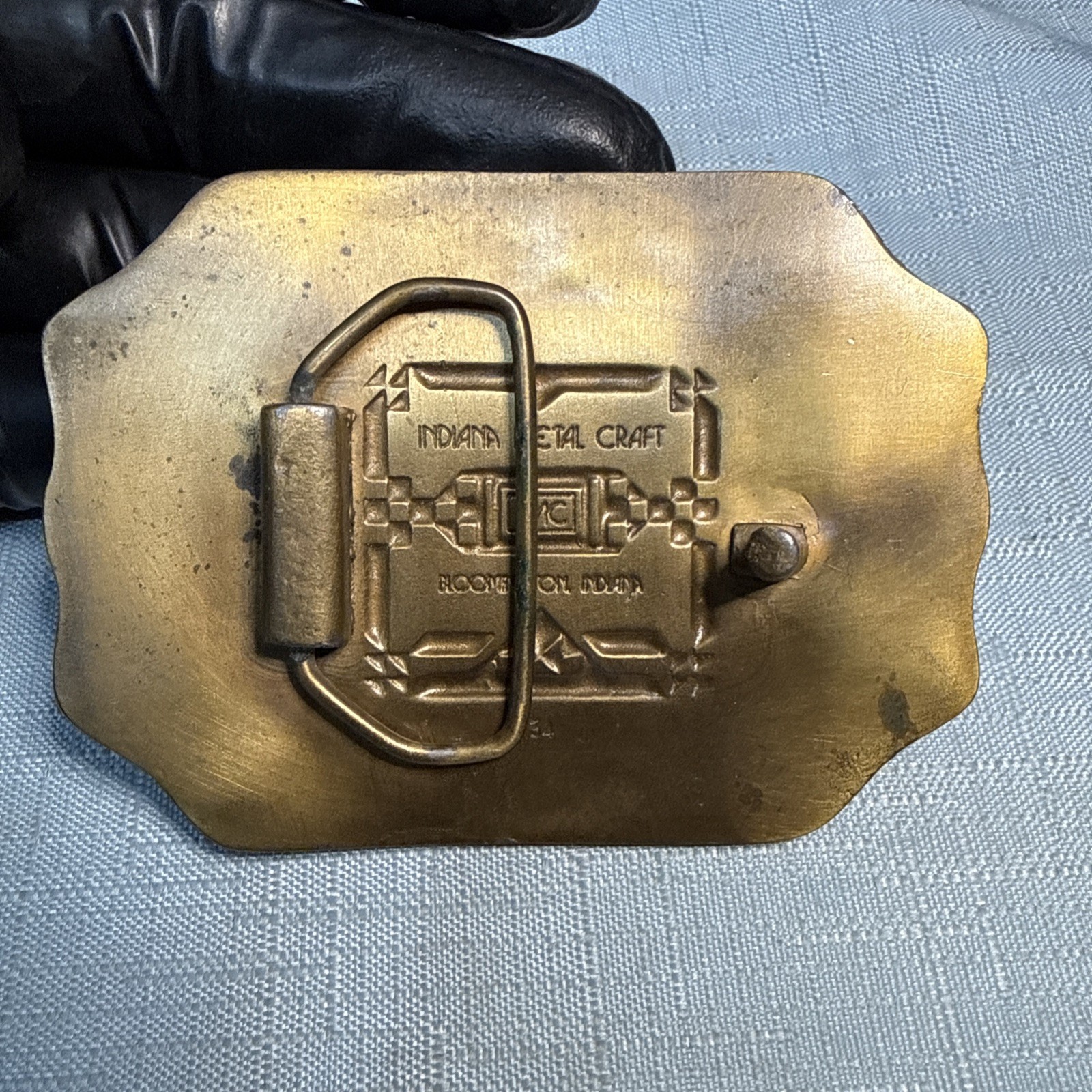 VTG Southern Comfort Vintage Belt Buckle Brass Metal Made In USA