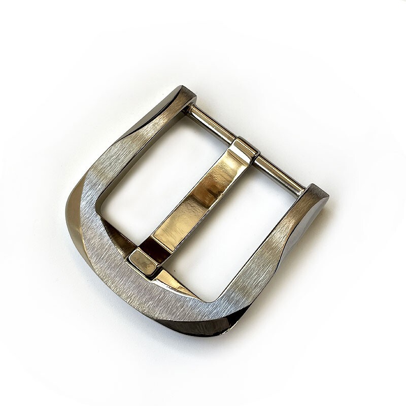 New Concise Pure Titanium Men&rsquo;s Belt Pin Buckle Waist Strap Head EDC Accessories
