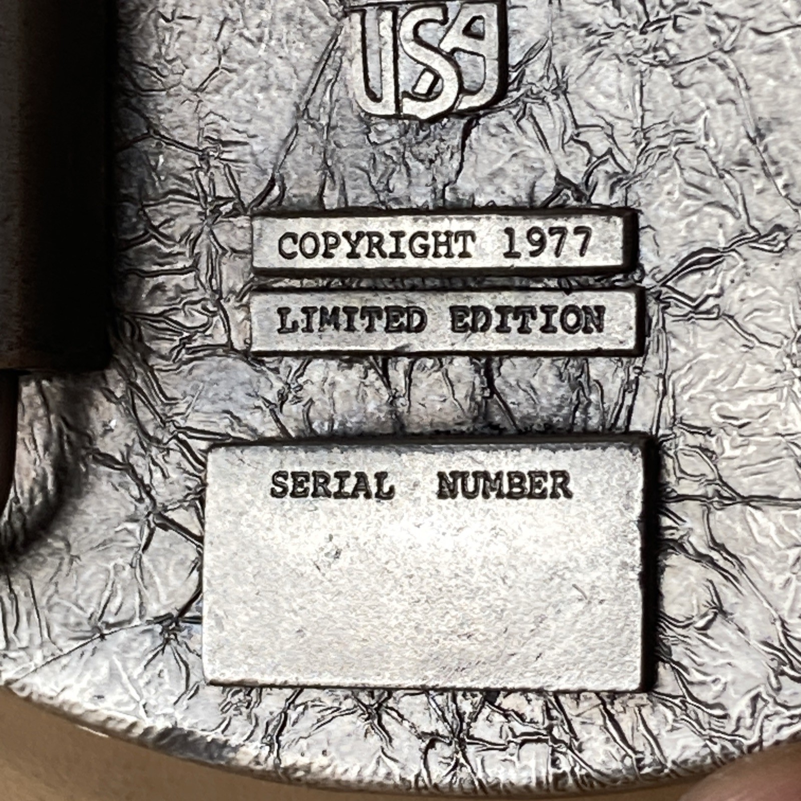 the great american buckle Co Pittsburgh Gear Neville Island Belt Buckle, 1977