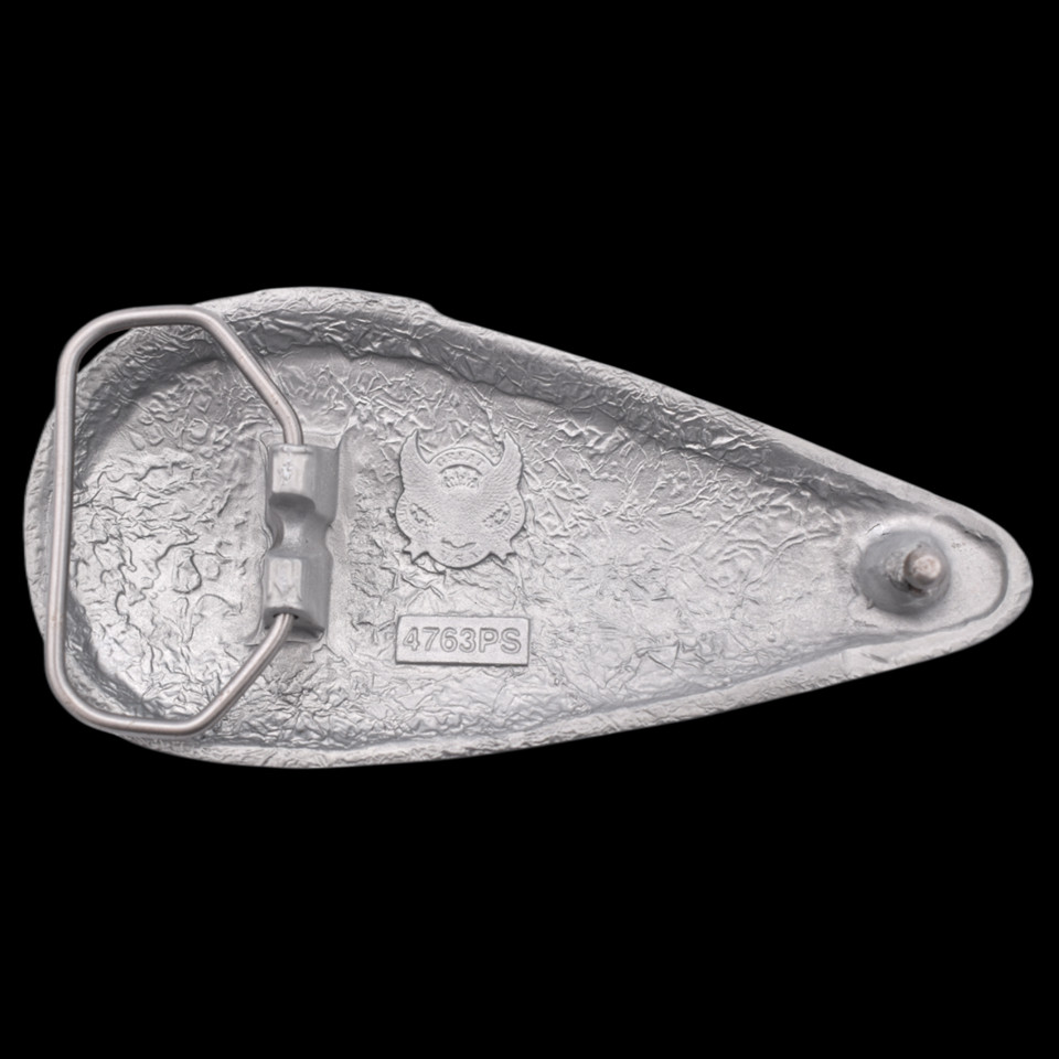 Motorcycle Gas Tank Flames Chopper Biker Belt Buckle