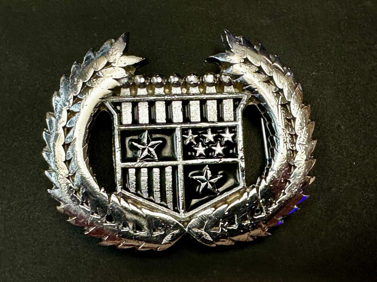 Cadillac Style Crown & Leaf Symbol Silver Tone Cutout Belt Buckle – 2002 Mobtown