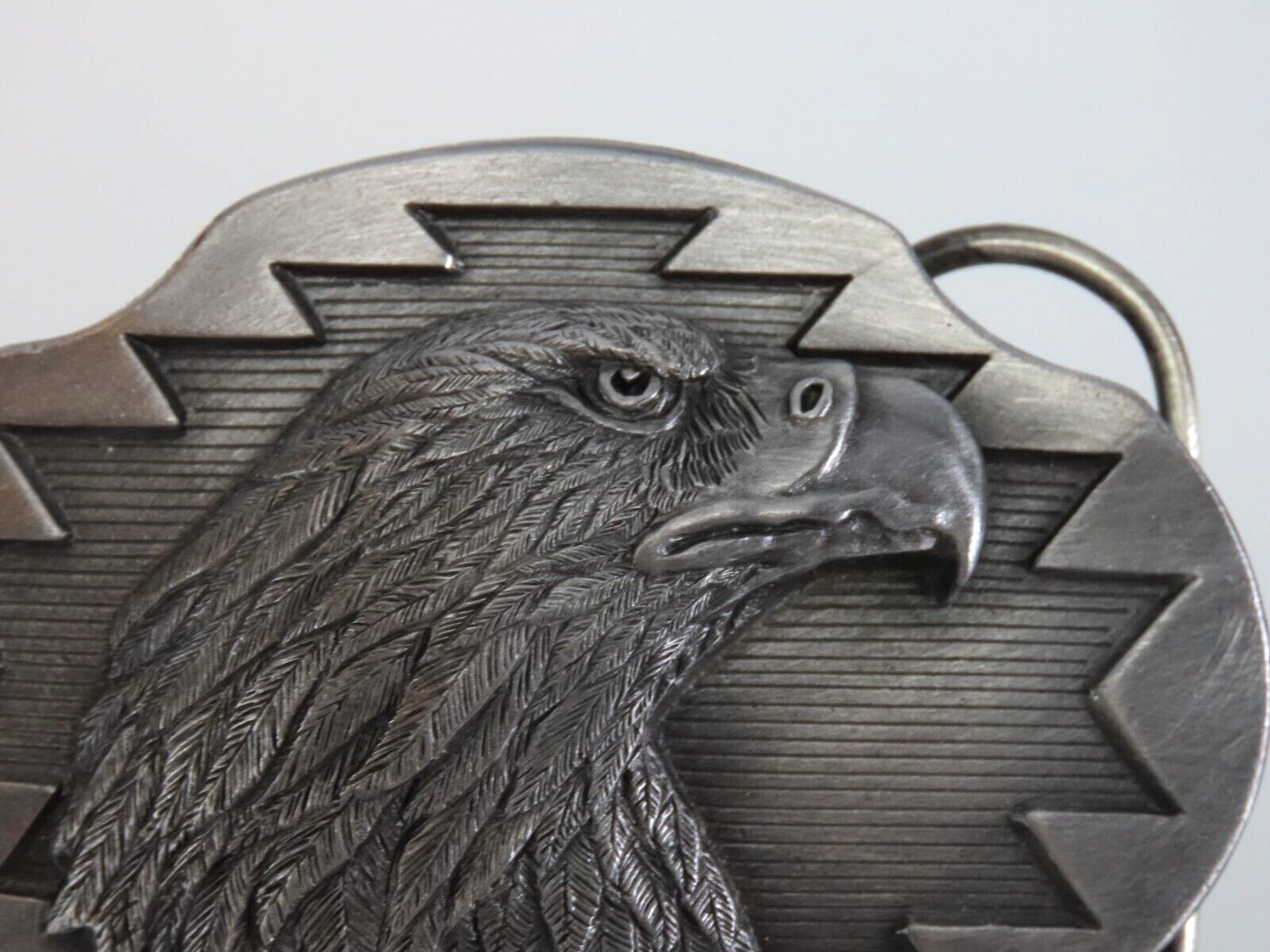 1990 Arroyo Grande #AG44 Eagle Head Belt Buckle USA