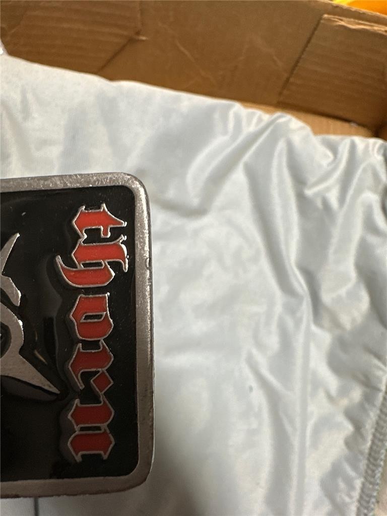 Vintage Thorn Belt Buckle Rock Band?