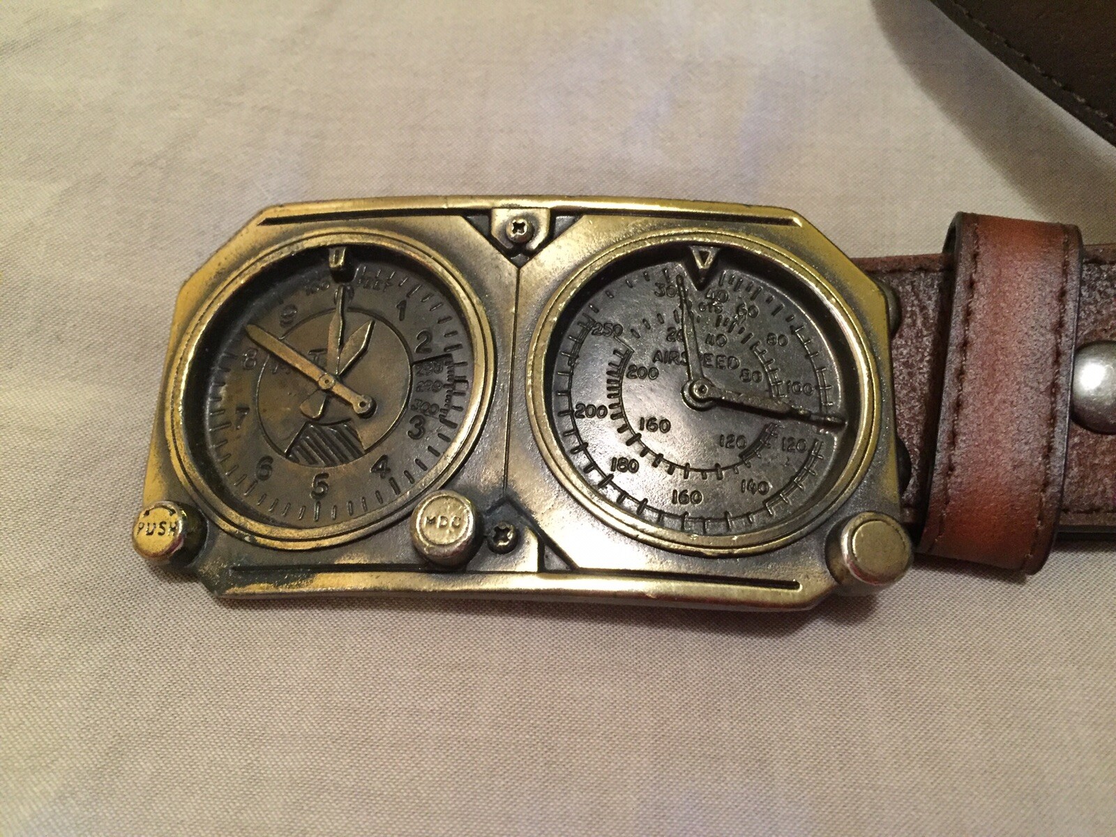 Vera Pelle Genuine Leather Classico Italia Limited Edition Belt Serial N0: 716 L