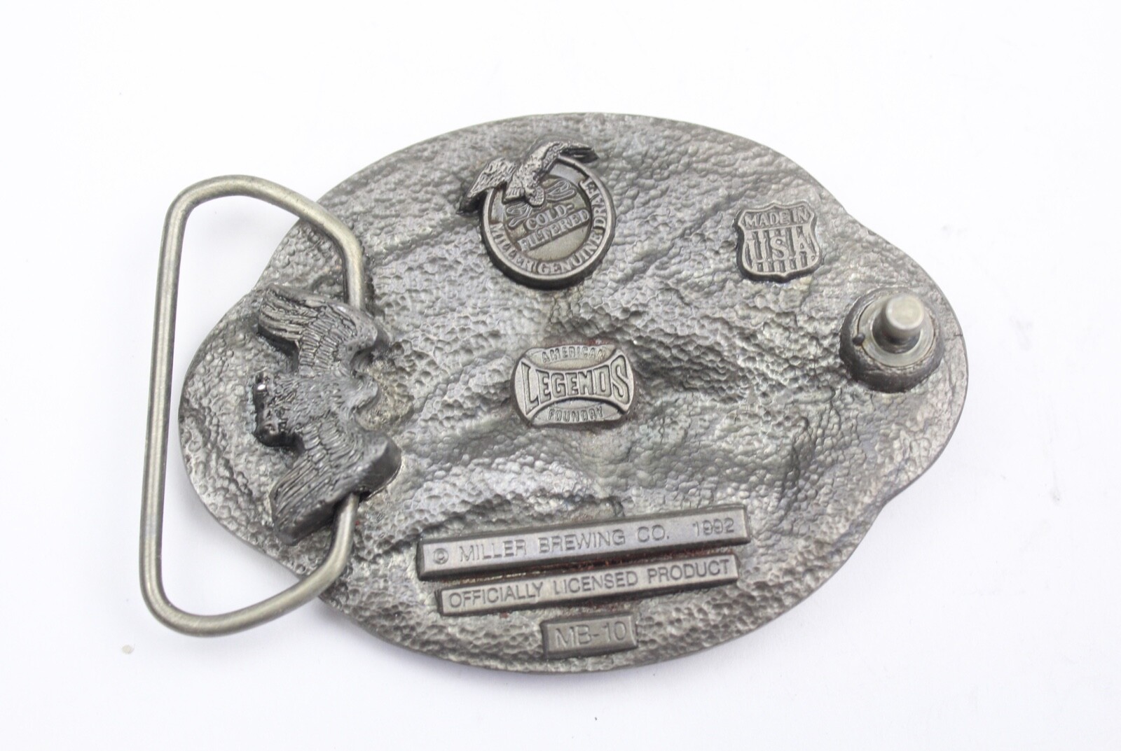 American LEGENDS Foundry Miller Racing Team 1992 Miller Brewing Co. Buckle MB-10