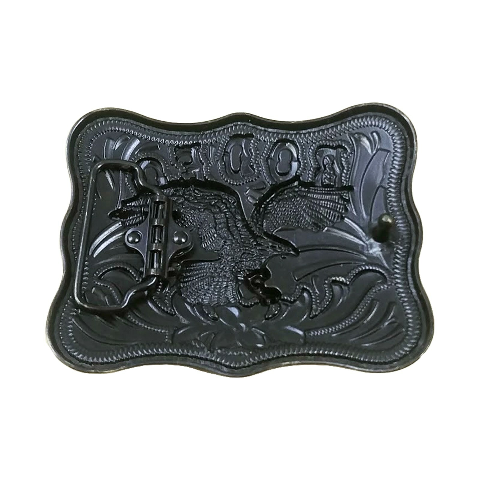 Belt Buckle Rodeo Flying Eagle Bronze Color