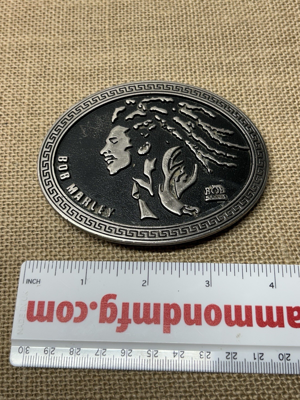 BB1 new BOB MARLEY Metal BELT Buckle