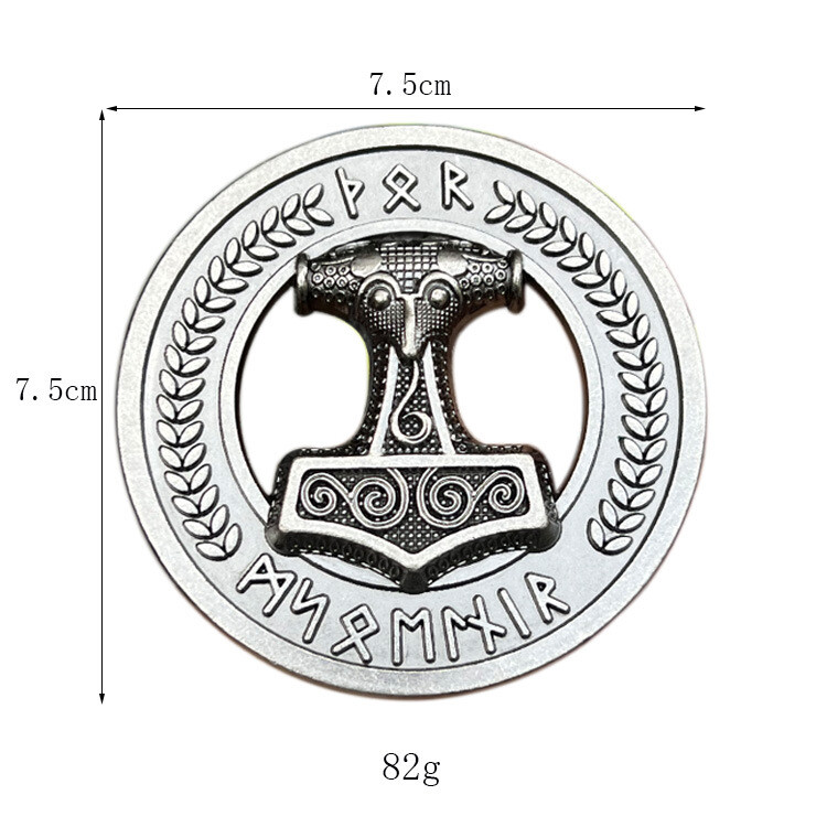 Thor&rsquo;s Hammer Belt Buckle Men&rsquo;s Western Cowboy Motorcycle Riding