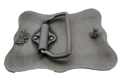 Men Buckle Silver Metal 3D Eagle Large Western Rodeo Bull Texas Long Horns Cow