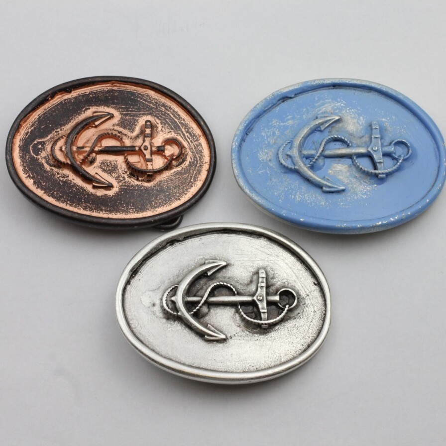 Belt buckle belt buckle anchor removable buckle anchor for 4 cm belt