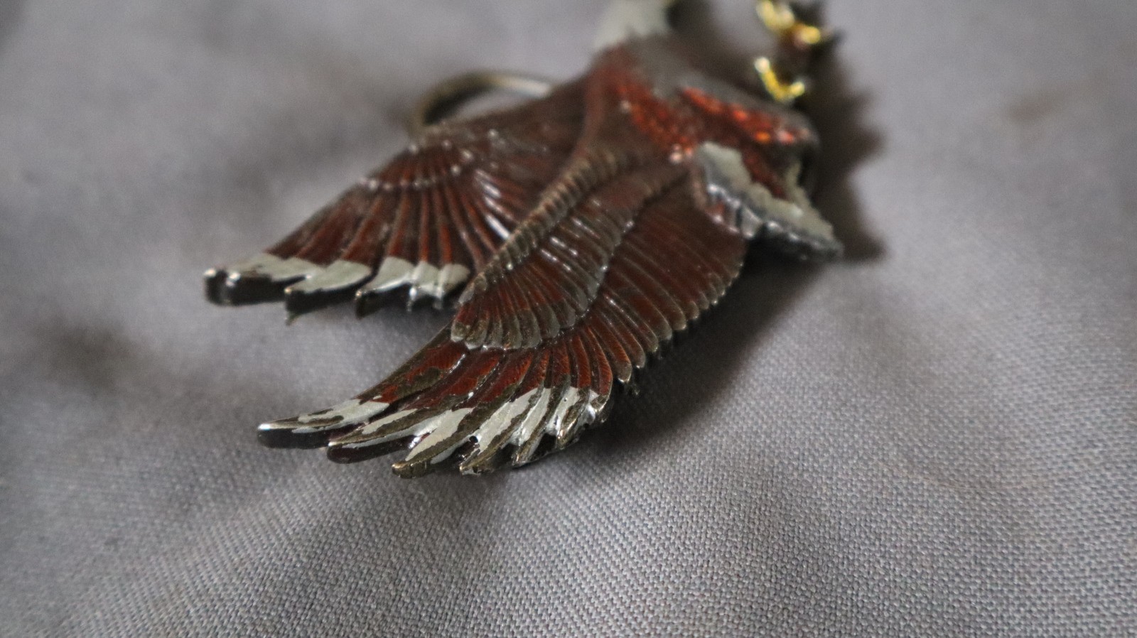 VTG EAGLE BELT BUCKLE 1979 « THE GREAT » BRASS LIMITED EDITION No H-506 m1