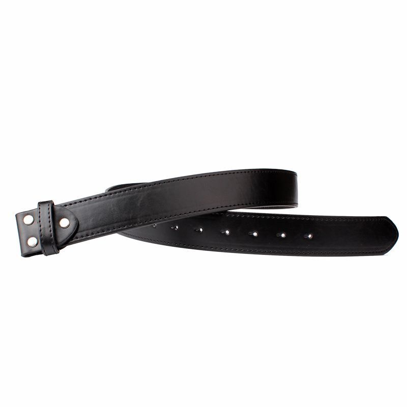 Pu Leather Belt – Solid Color Without Buckles DIY Belts Men Accessories 3.8cm
