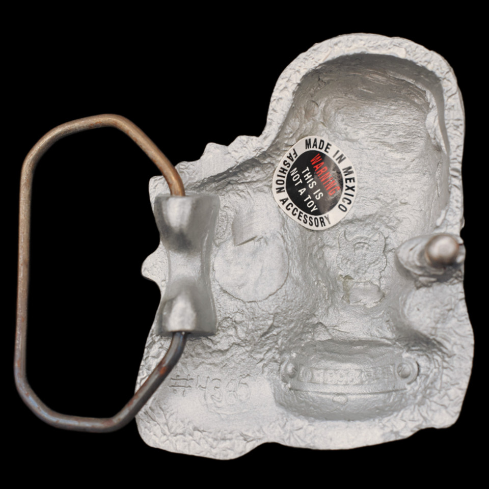 Mummy Haunted Spooky Egypt Tomb Sarcophagus Zinc Alloy Belt Buckle (New)