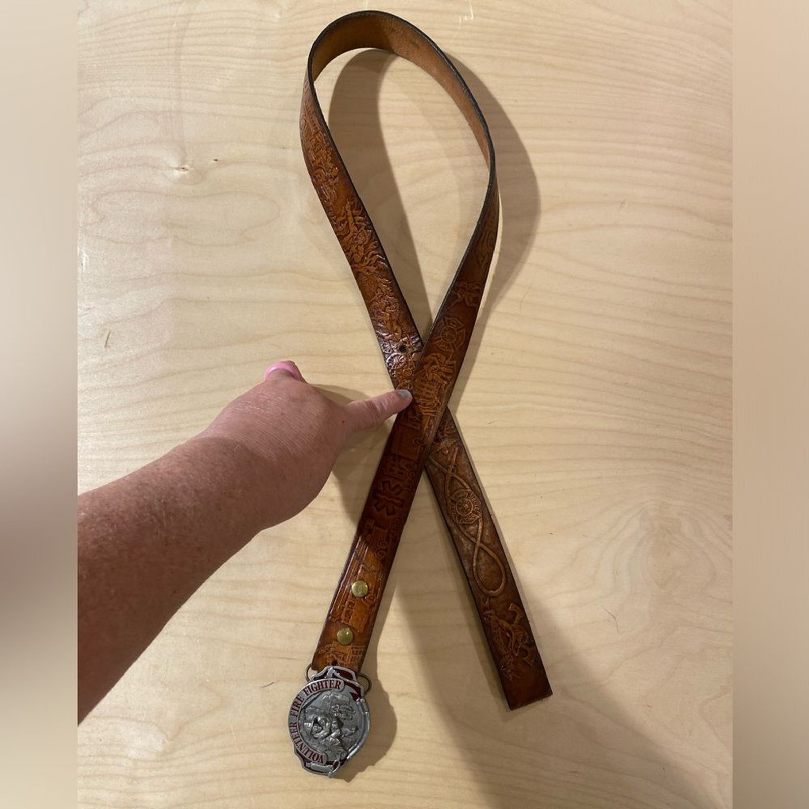 Arroyo Grande Buckle Volunteer Fire Fighter with Belt (AM)