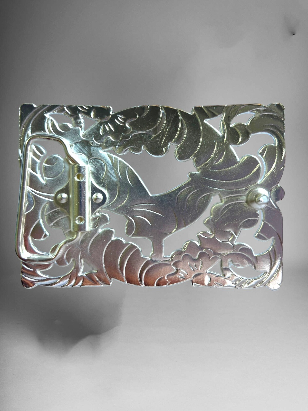 Men’s Western Rooster Belt Buckle Hebilla Vaquera Charra Rodeo Resacada Gallo