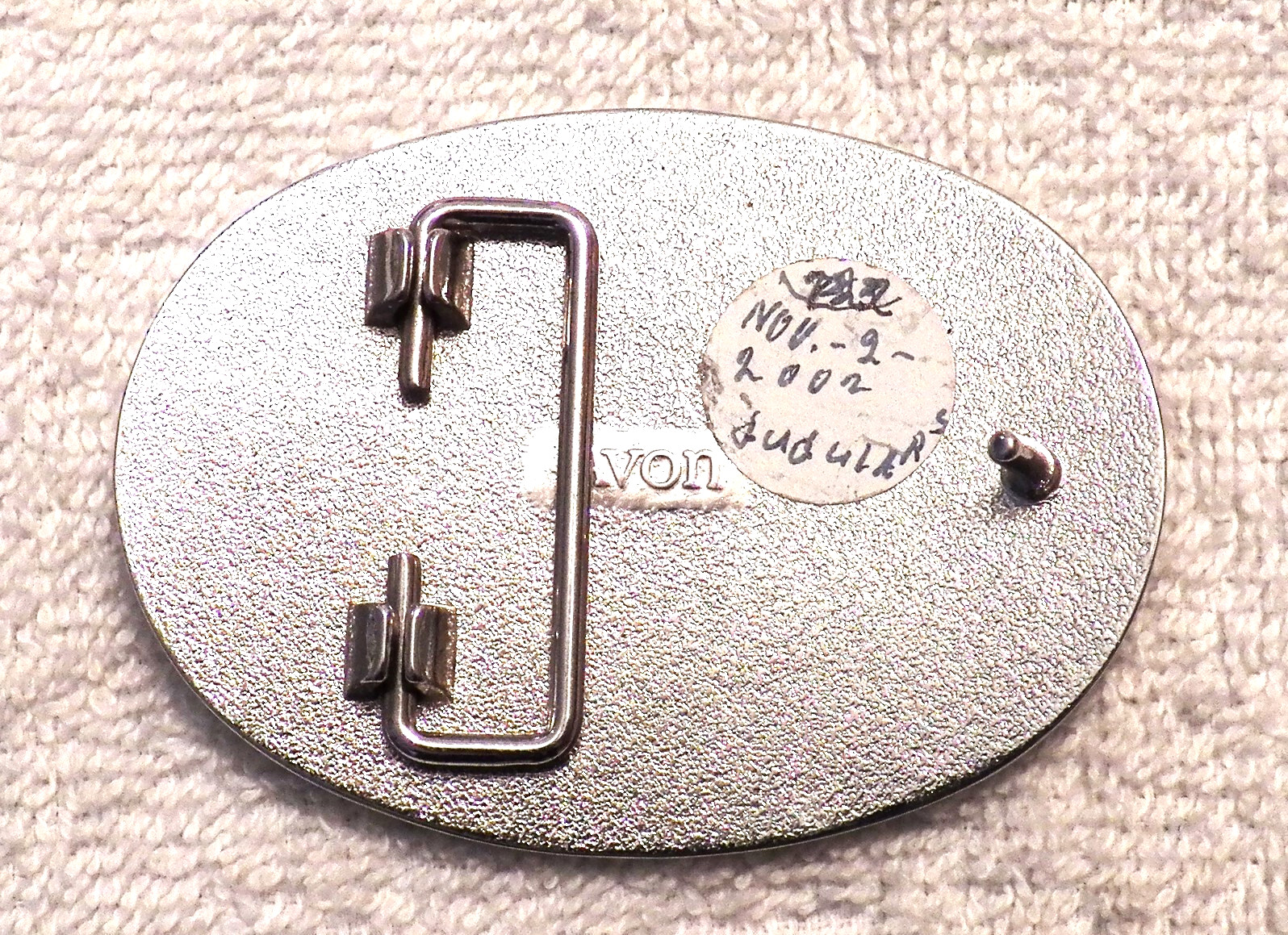 CLASSIC BELT BUCKLE SOUTHWESTERN SADDLE STIRRUPS UNIQUE DESIGN SILVER TONE BB13