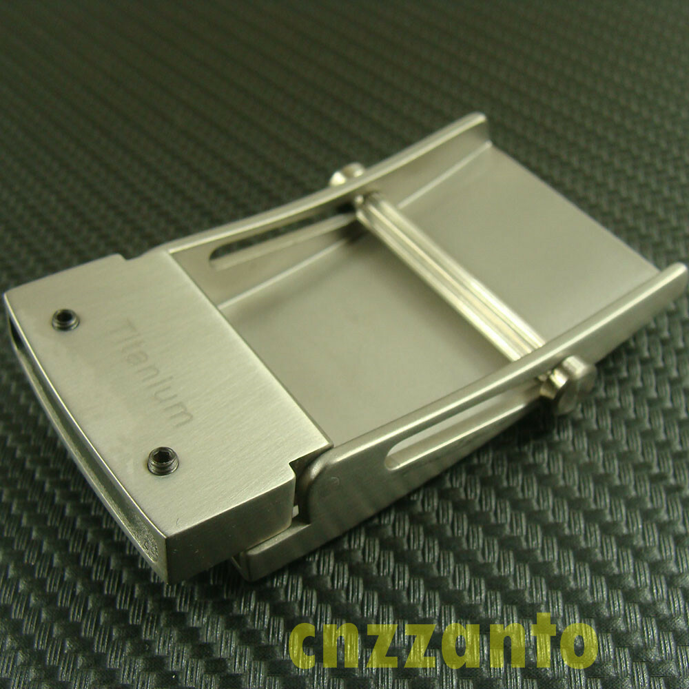 Titanium Classical anti allergy Plate Belt buckles for 35mm width belt Z372A
