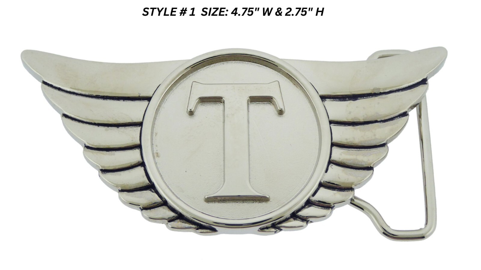 Marvel Comics Thor&rsquo;s Hammer Logo Silver Blue Metal Belt Buckles Original Western
