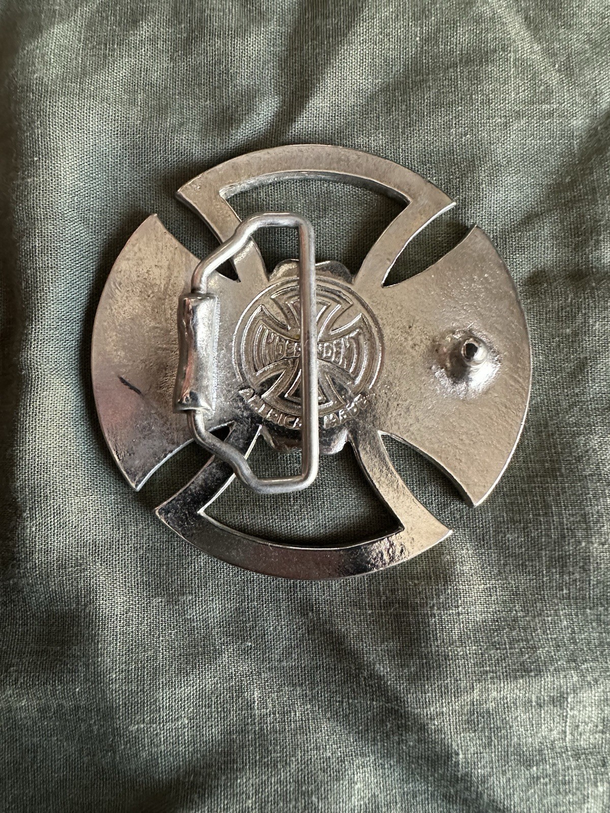 Independent Truck Company Skate Belt Buckle Metal Skateboard Bottle Opener Indy