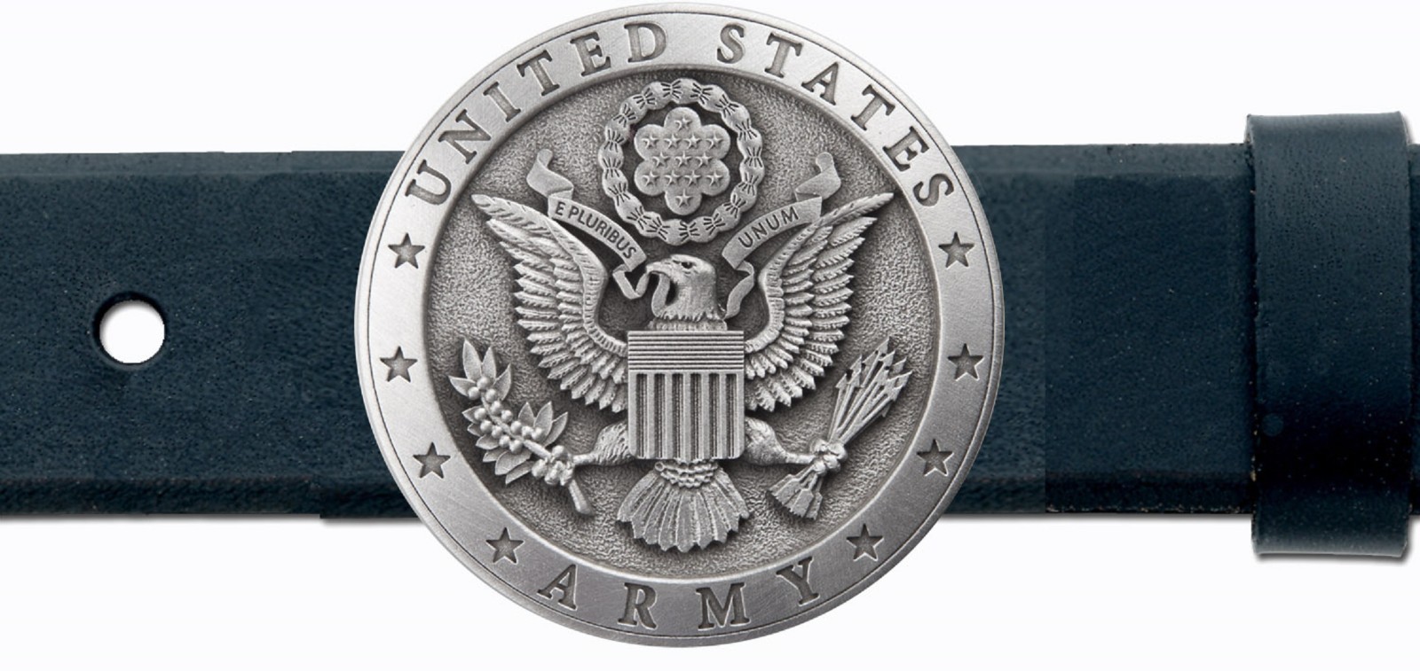 Heritage Pewter US Army Belt Buckle w/Gift Box Circle